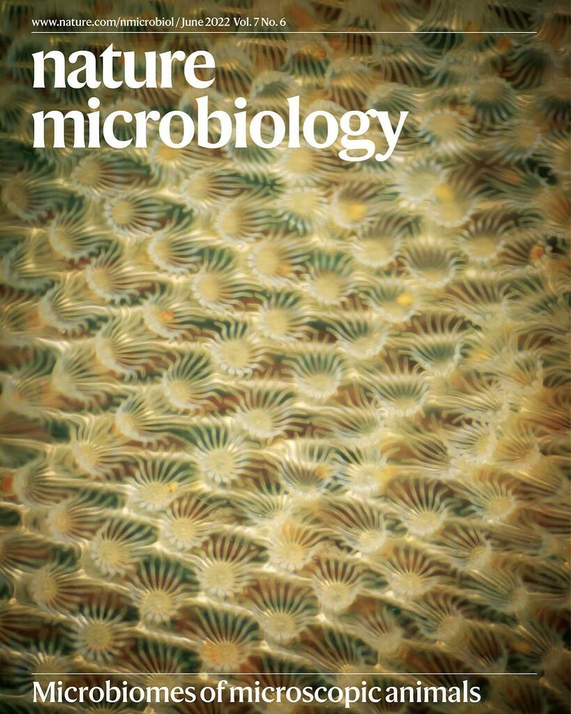Keeling lab's research is on the front cover of Nature Microbiology
